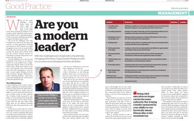 Are you a modern leader?